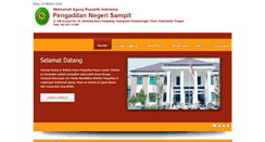 Desktop Screenshot of pn-sampit.go.id